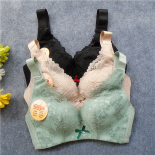 大尺码 无钢圈无海绵C杯宽肩带 胖MM文胸 80C85C90C95C100C 内衣