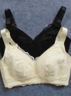 无钢圈全罩杯内里100%棉薄杯固定肩带80G 85G 90G95G100F105F文胸