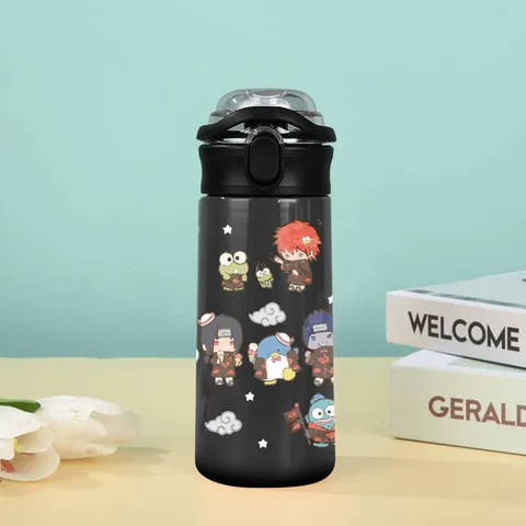 水杯ins动漫保温杯火影忍者可爱三丽鸥男女卡通高颜值不锈钢