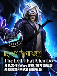 Evil 分轨文件 That Wav伴奏 电吉他 The Men Maiden Iron