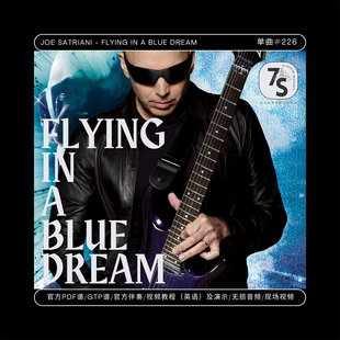 Satriani Dream电吉他音视谱伴 单曲 Joe Blue 226 Flying