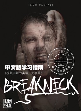 Igor Paspalj - Learn To Play Breakneck 电吉他 速弹 音视谱伴