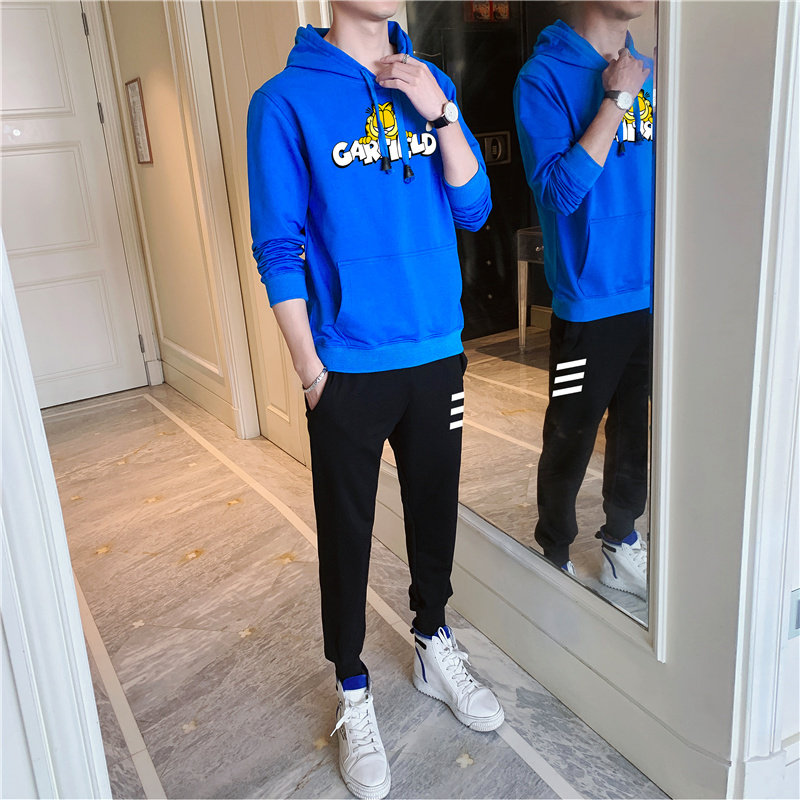 校服小初中学生班服套装男孩大童青少年长袖卫衣服帅气春秋装P85图片
