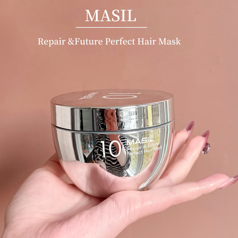 MASIL玛丝兰蛋白矫正发膜毛躁营养修护改善受损发丝便携装旅行装