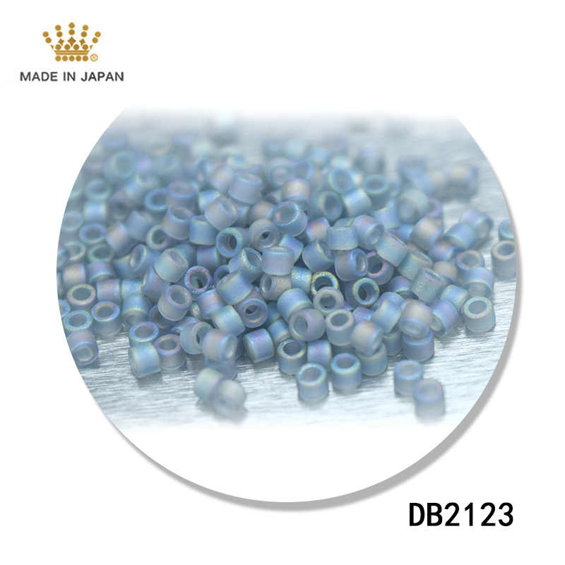 古董珠磨砂古董珠MIYUKI玻璃进口