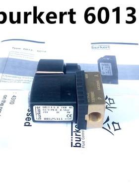 burkert电磁阀 6013 A 3.0 00125301 00125304 00141175 00125302