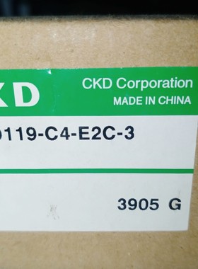 CKD原装电磁阀4GD119R/4GD239R/4GD339R-C4/C6/C8-E2C/E2现货秒发