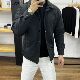 男外套 风简约帅气修身 商务休闲翻领百搭潮流二棉时尚 夹克日系工装