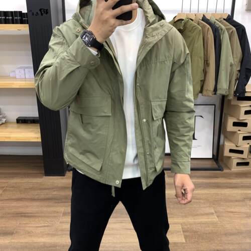 田先生秋季百搭修身简约夹克外套