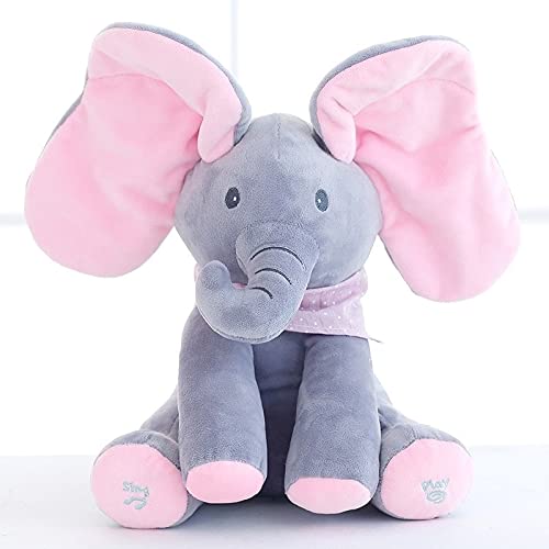 rk trading peek a boo elephant (pink)