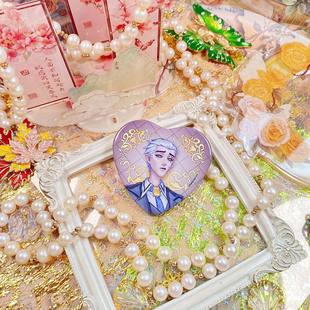 正版日谷子第五人格周边隐士阿尔瓦洛伦兹吧唧立牌特典学院c102