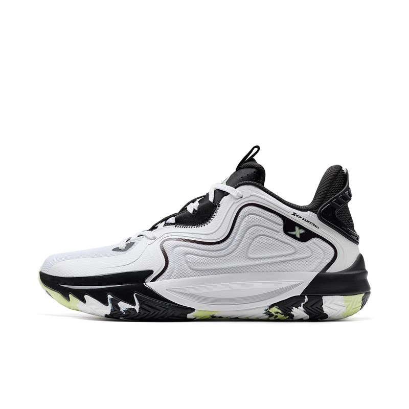 特步轻袭TD篮球鞋2025新款男子耐磨防滑实战运动鞋875119120001