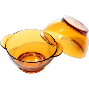 DURALEX多莱斯钢化玻璃碗碟家用轻奢餐具欧式饭碗耐高温盘子菜盘