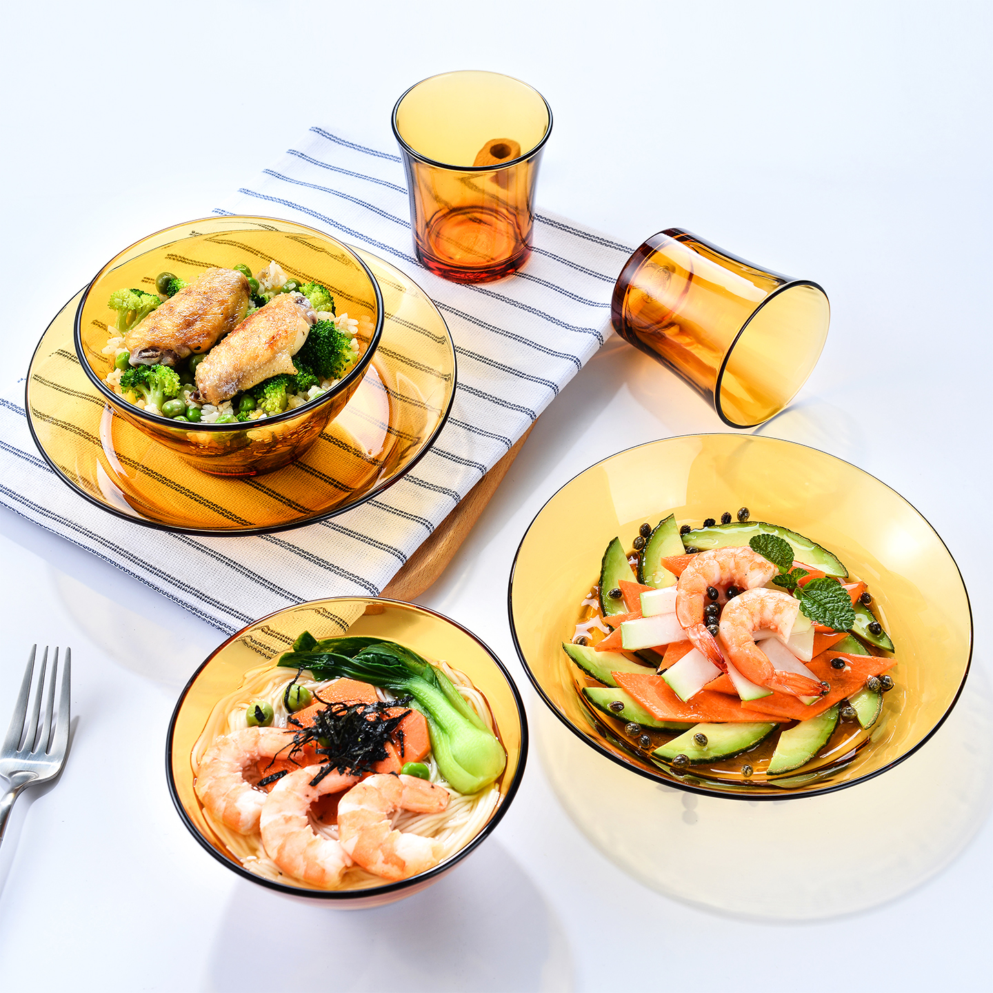 法国进口餐具套装高颜值易清洗