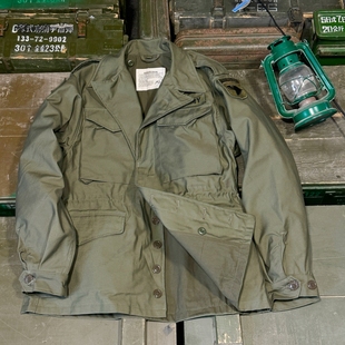 美军M43风衣男户外登山战术外套秋冬保暖加厚军绿色男装夹克宽松