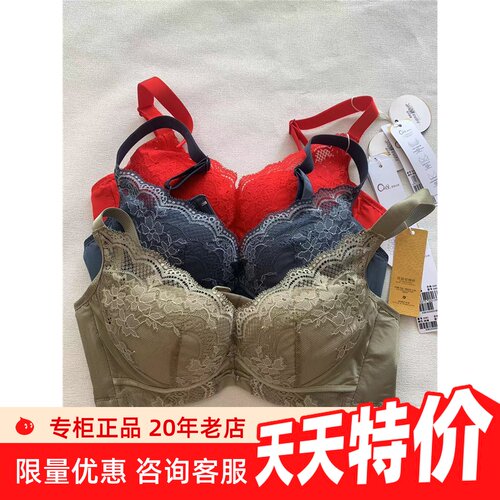 奥维丝丽B杯中薄款内衣软钢圈