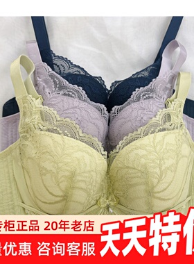 正品23花诉奥维丝丽2302调整型文胸中薄BC杯软钢圈聚拢收腹乳内衣