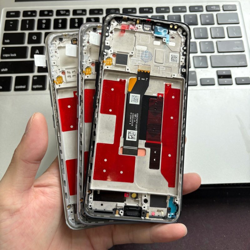 深和适用 HW 荣耀100 带框液晶显示屏幕总成 荣100pro曲面手机屏