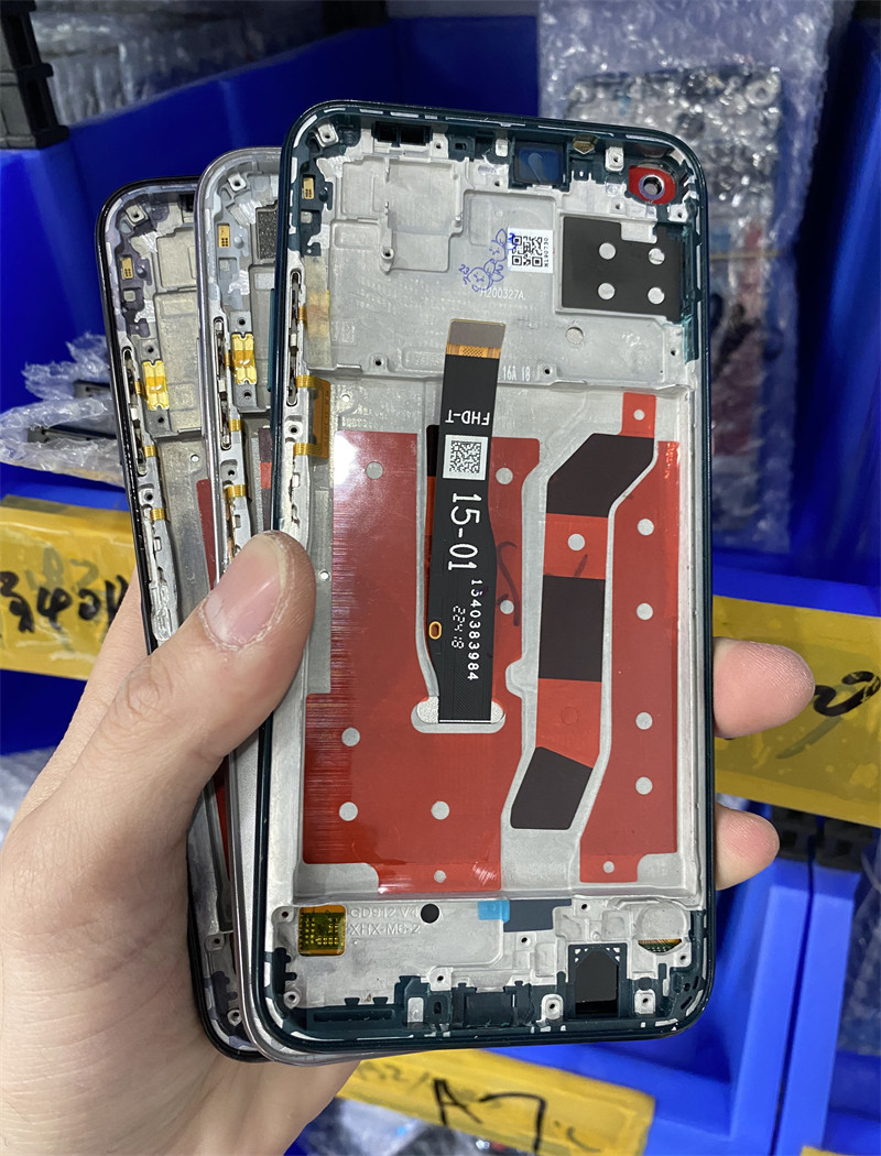 适用于 华为nova6se原装带框液晶屏幕总成内外一体触摸液晶显示屏