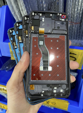 深和适用 HW nova4原装带框液晶屏幕总成内外一体触摸液晶显示屏