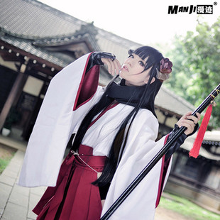 凛凛蝶COS 妖狐x仆SS白鬼院返祖服巫女衣服装和服cosplay动漫女装