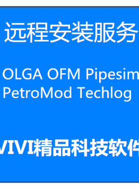 远程安装软件OLGA OFM Pipesim PetroMod Techlog2022/2020/2023