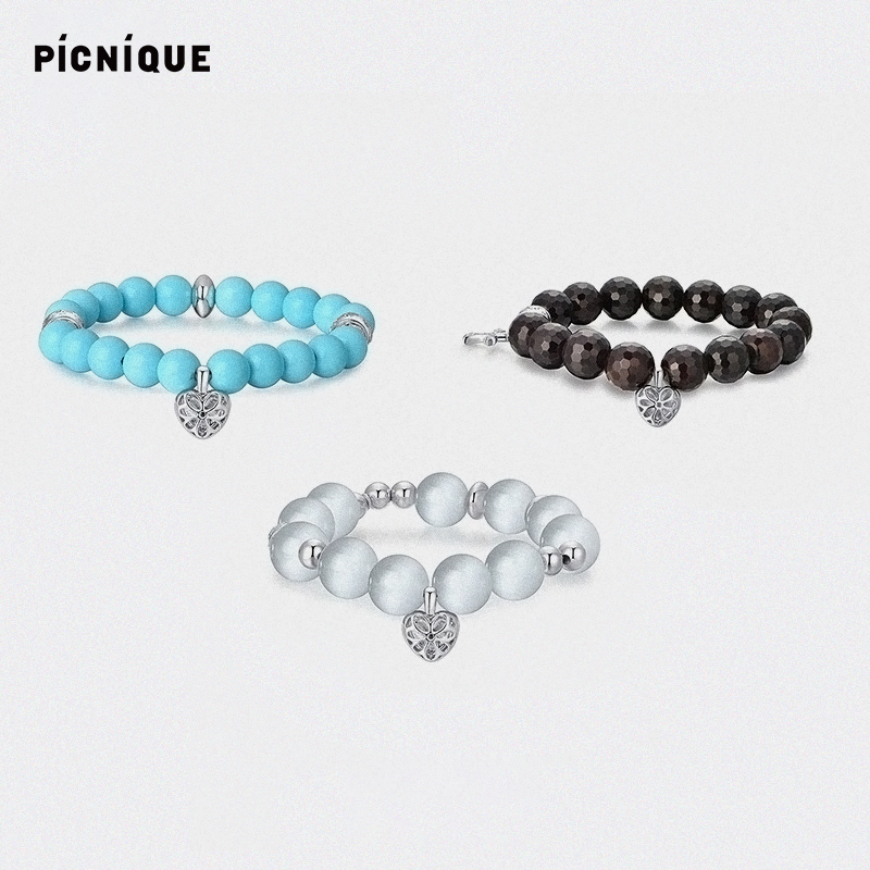 Picnique小众猫眼石手链
