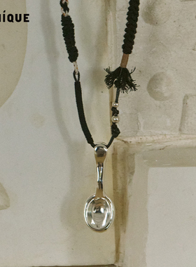 王鹤棣同款 Picnique 编绳勺子项链