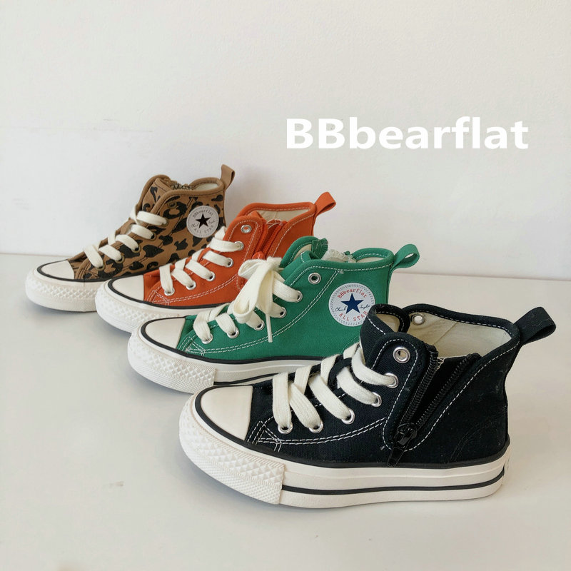 BBbearflat韩国版儿童帆布鞋