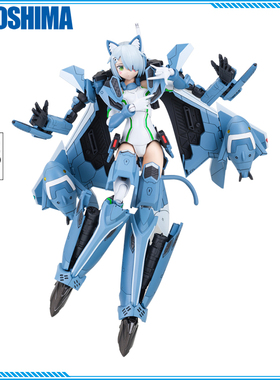 现货 青岛社 VFG 超时空要塞VF-31A 卡伊洛斯SP 机娘拼装模型