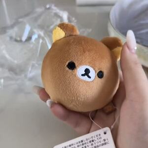 可爱日系轻松熊毛绒捏捏团子自嘲熊慢回弹创意解压玩具送朋友