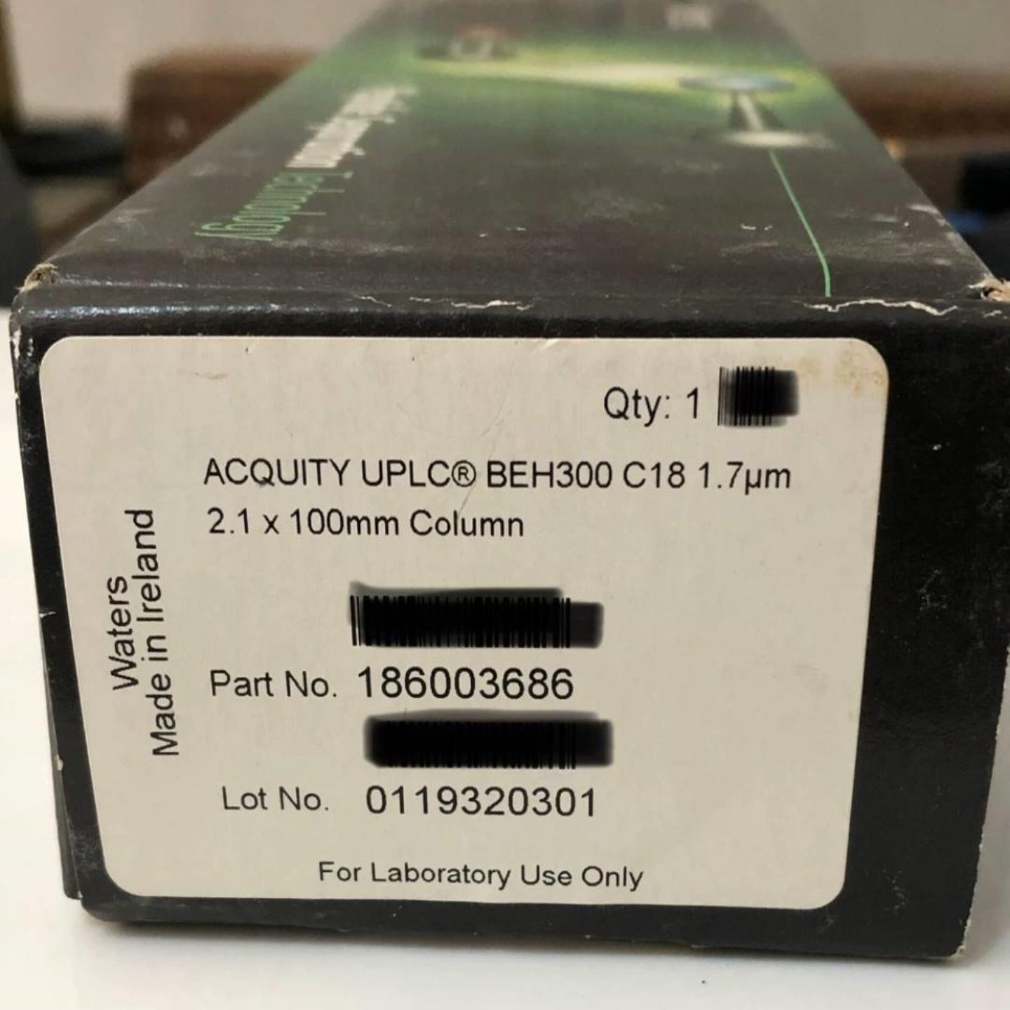 配件186003686 色谱柱 沃特世 BEH300 C18 17um21x100mm议价
