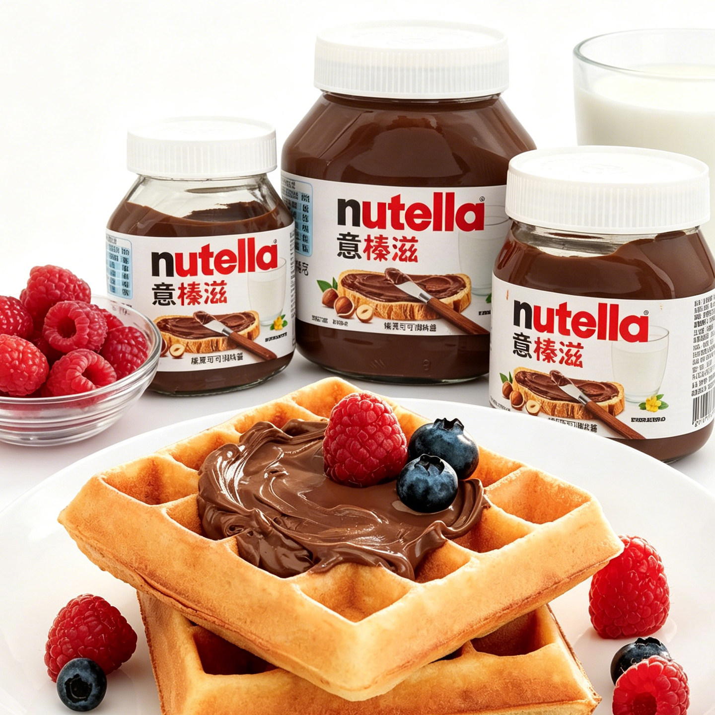 nutella费列罗能多益脆皮榛子图片