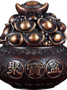 纯铜招财新房存钱罐乔迁开业礼品