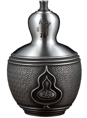 纯锡茶叶罐锡罐密封罐存储罐礼品盒家用防潮锡罐商务定制退休礼品