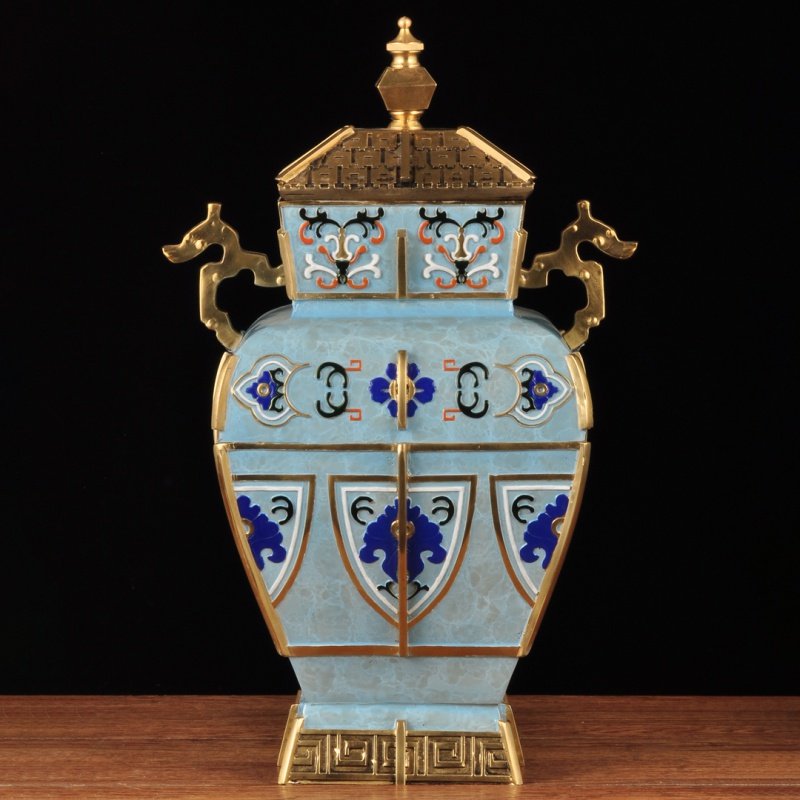 彩铜花瓶摆件高档精品铜花瓶家居客厅电视柜酒柜装饰品商务送礼品,家居饰品,桌面摆件,淘宝优惠券,粉丝福利购,淘宝优惠卷