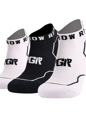 Findcool装专业马拉松短筒跑步袜篮球网球运动袜防滑减震吸湿透气