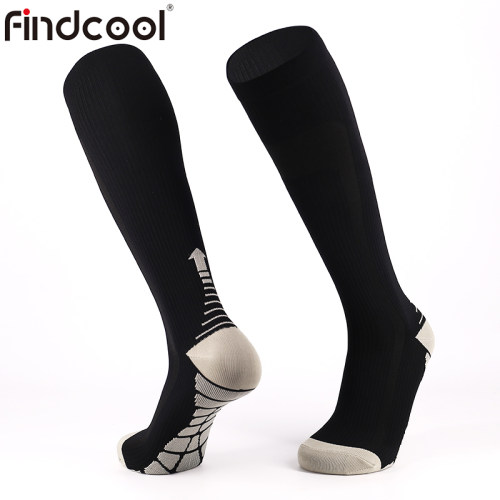 findcool运动户外过膝骑行压缩袜