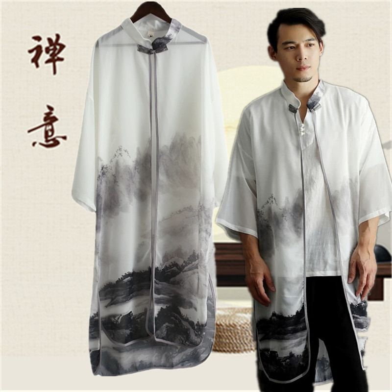 夏季新中式防晒衫中国风休闲开衫