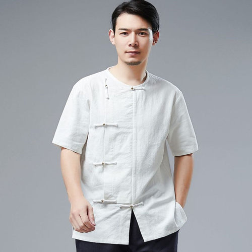 夏季中式复古半袖新款短袖上衣