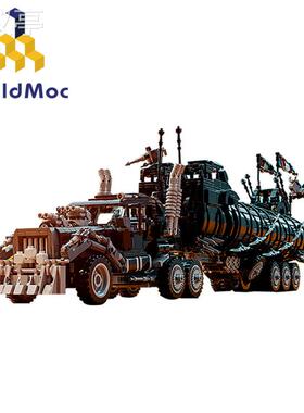 BuildMOC益智拼插积木兼容科技系列MOC-18143疯狂的麦克斯