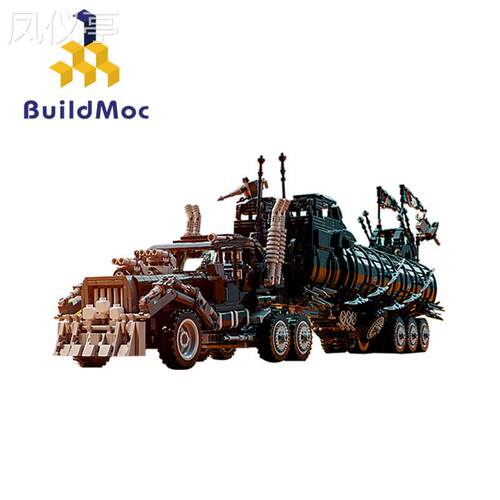BuildMOC益智拼插积木兼容科技系列MOC-18143疯狂的麦克斯