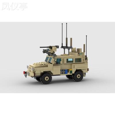 MOC-131385RG-31装甲运输车模型兼容拼装益智积木玩具跨境