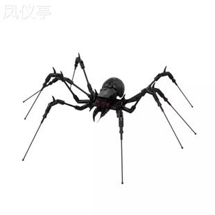 MOC-31760蜘蛛兼容创意系列令人毛骨悚然的蜘蛛动物拼装积木