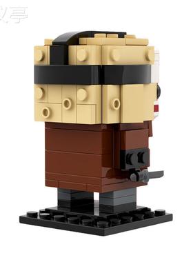 -84775电影系列面具杰森魔桌面积木摆件兼容拼搭积木玩具