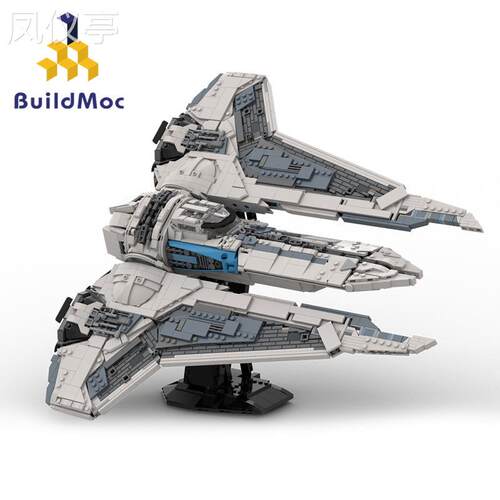 MOC-188327Starwars科姆克级战斗运输机曼达洛人手套拼搭积木