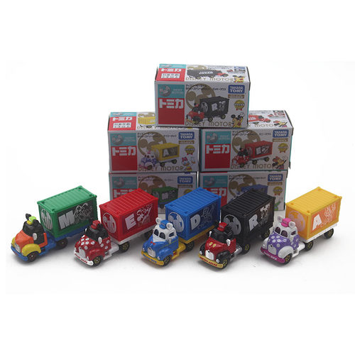日本TOMICA多美卡TOMY迪士尼货车Disney carry新品5 COLORS DREAM