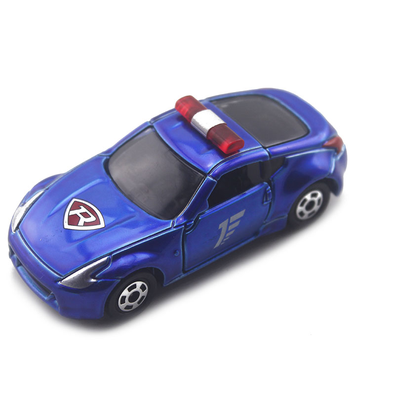 满百包邮日本多美卡警车合金