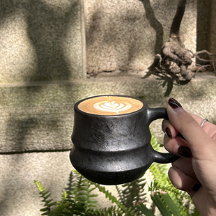 几多黑陶藏区非遗手工黑陶奶茶杯茶杯咖啡杯