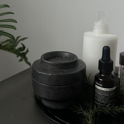 几多黑陶手作香薰罐扩香器多功能罐子